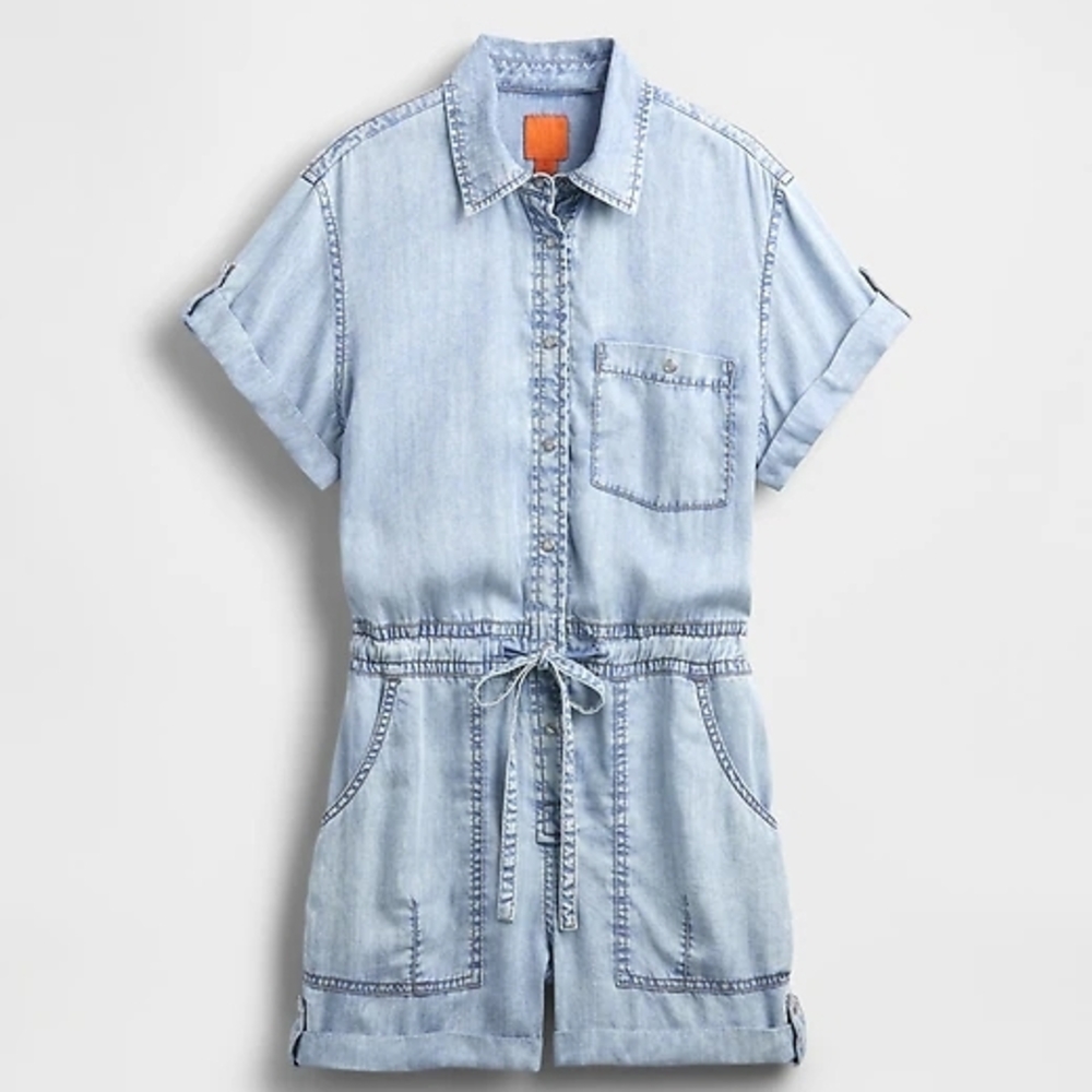 GAP Studio Denim Romper